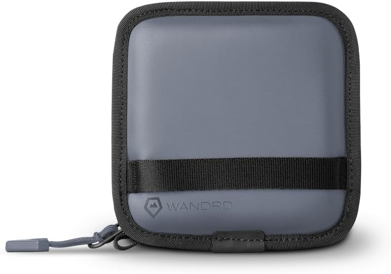 WANDRD Lens Filter Case - Store 4 Filters in Your Camera Backpack or Camera Case, Protect Photography Accessories from Scratches, Dust & Impact (Aegean Blue) - Image 1